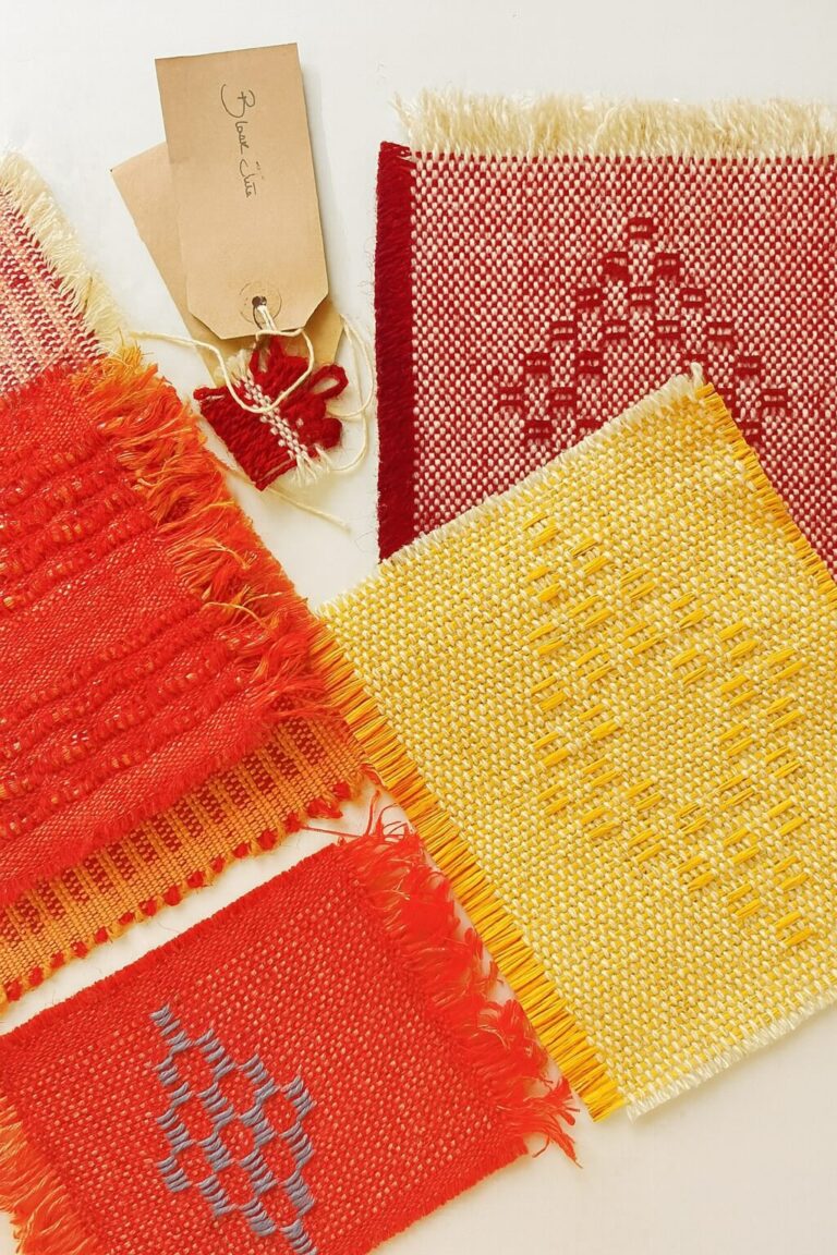 Por que tenho que tecer amostras?