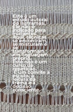 Hemstitching: bainha torcida