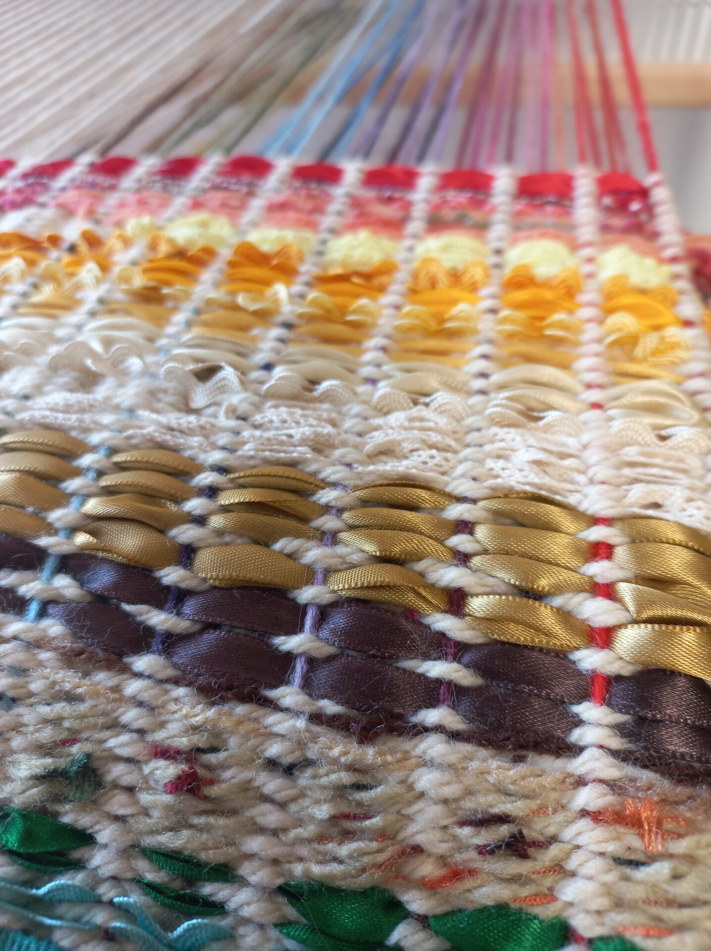 Desafio xale arco-íris